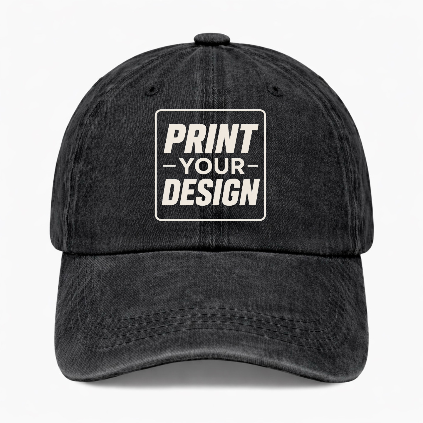 Custom Logo Hat Print Your Design Baseball Cap Personalized Name Text Adjustable