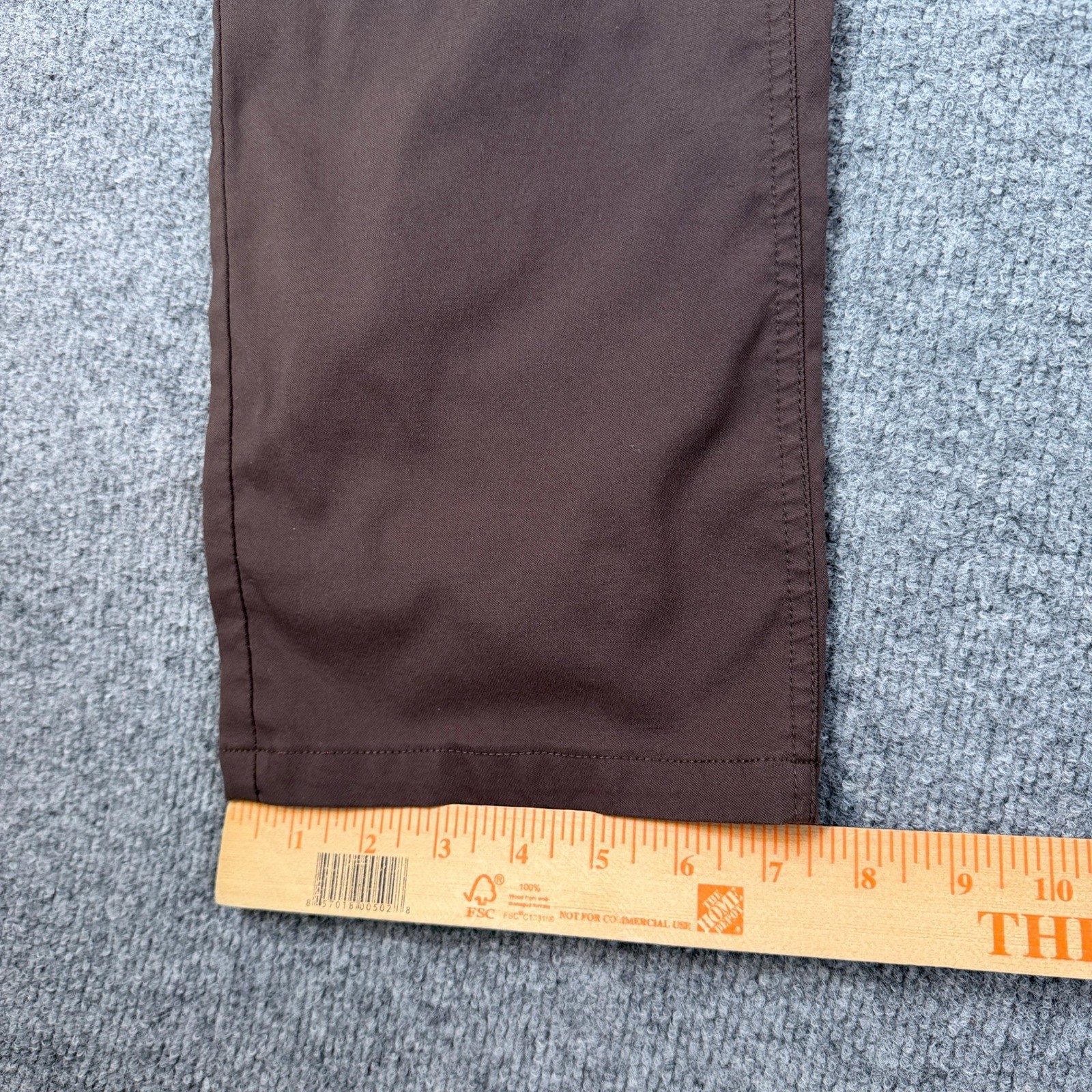 686 Everywhere Pants Mens 32×32 Brown Relaxed Fit Drawstring Technical Stretch