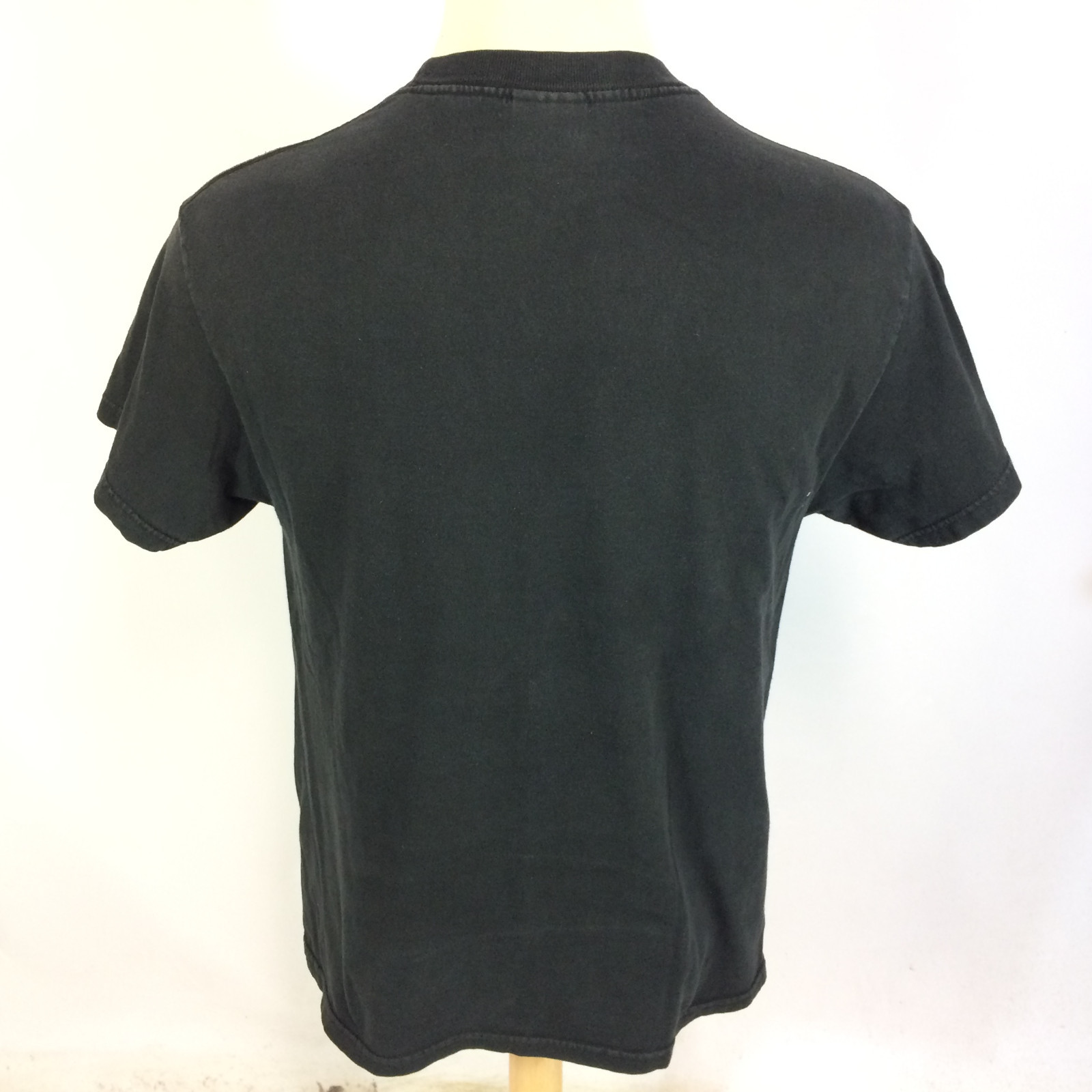 Vintage 80s 90s Smokin Strokin Car Distressed Black Motorcycle Trucker T Shirt