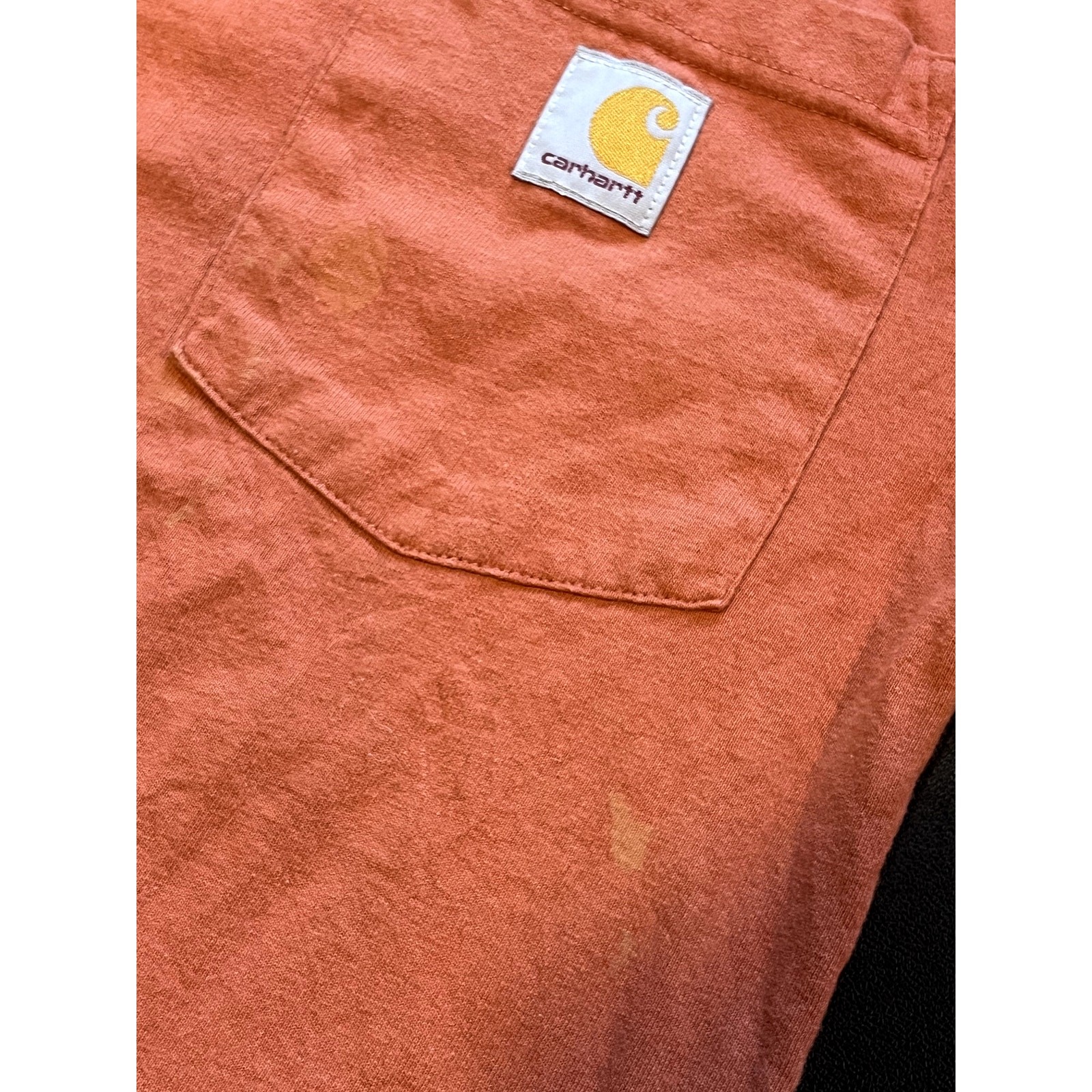 Carhartt Orange XS Loose Fit Utility Workwear Outdoor Camp Carpenter Casual