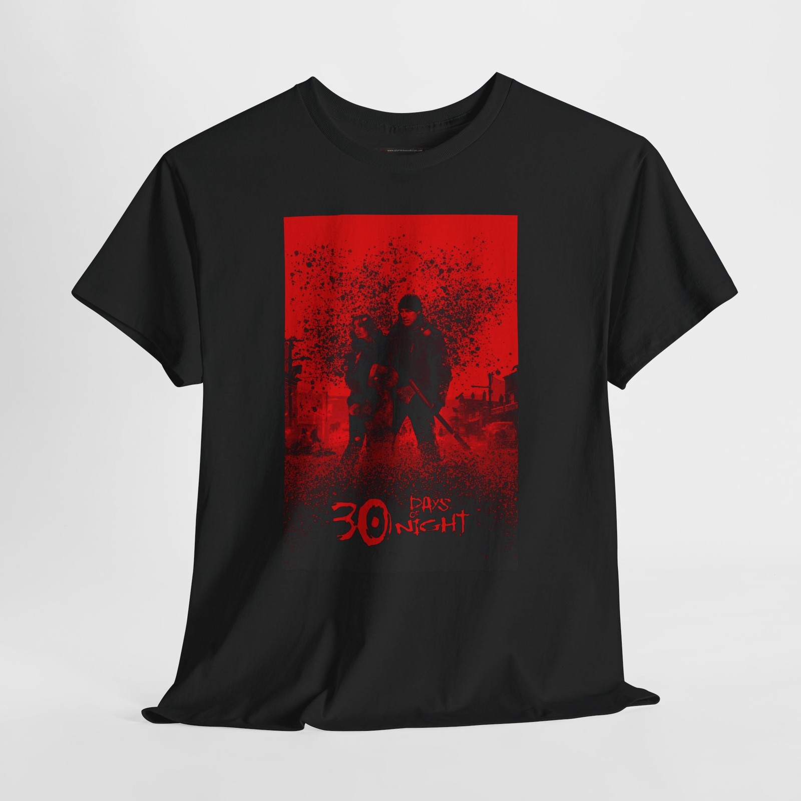 30 Days of Night 2007 Retro Movie Poster Horror Unisex Graphic T-Shirt