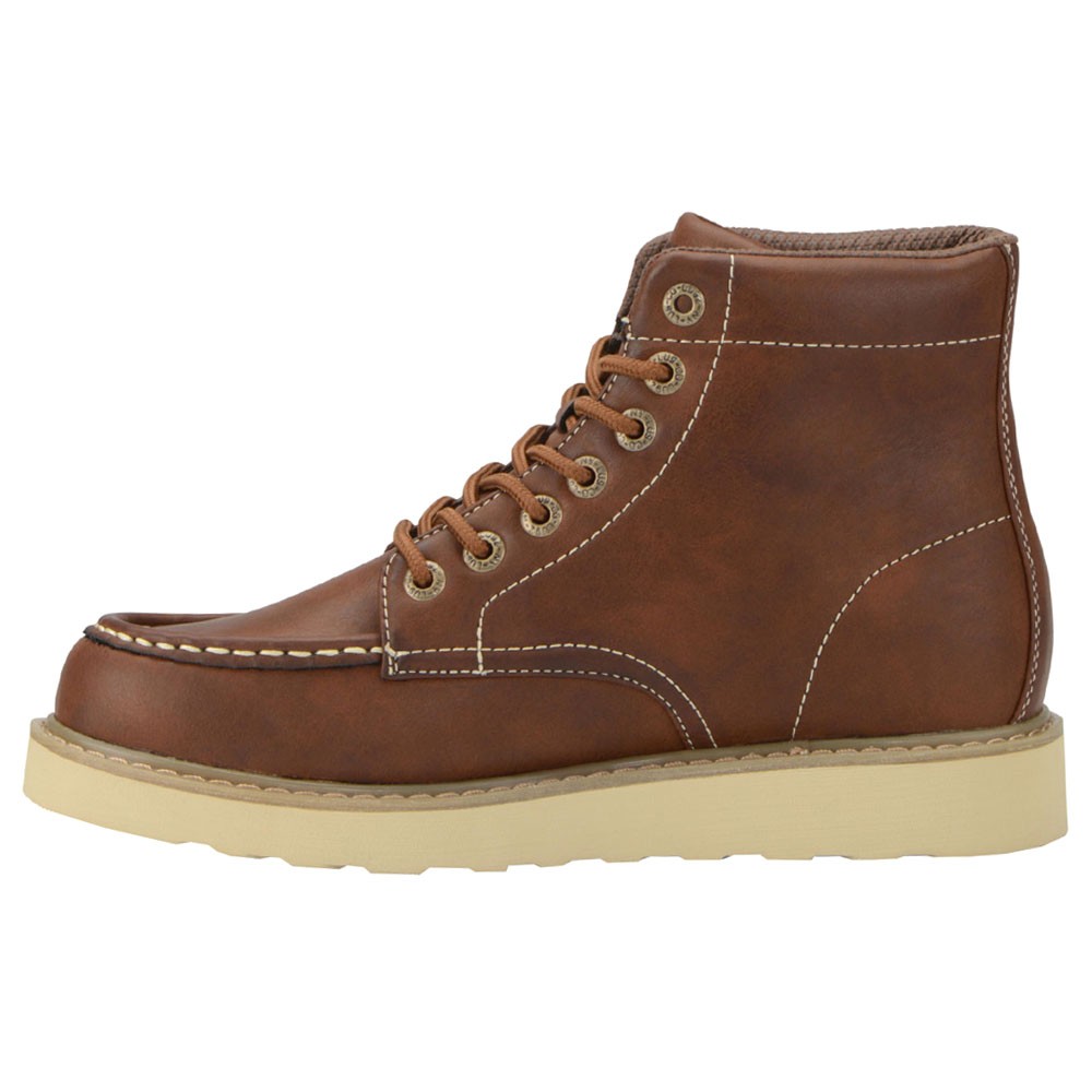 Lugz Cypress Round Toe Lace Up Mens Brown Casual Boots MCYPREGV-2013