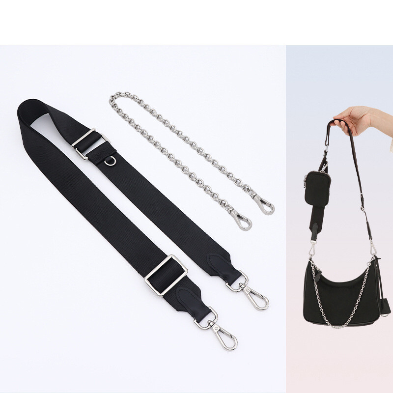 New LV Keepall Replacement Calfskin Adjustable Crossbody Shoulder Leather Strap