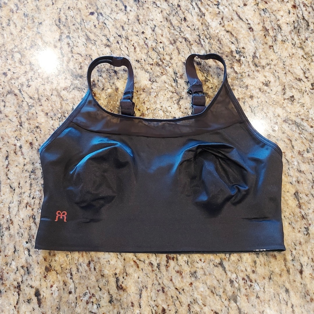 RUBY RIBBON Bra Size 34 Black Wireless Comfortable Lace Demiette Style 3043