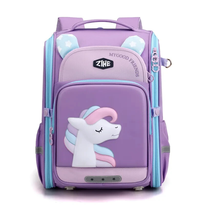 Cartoon Animal Kids School Bags Backpack Boy Girls Backpack Waterproof Unisex