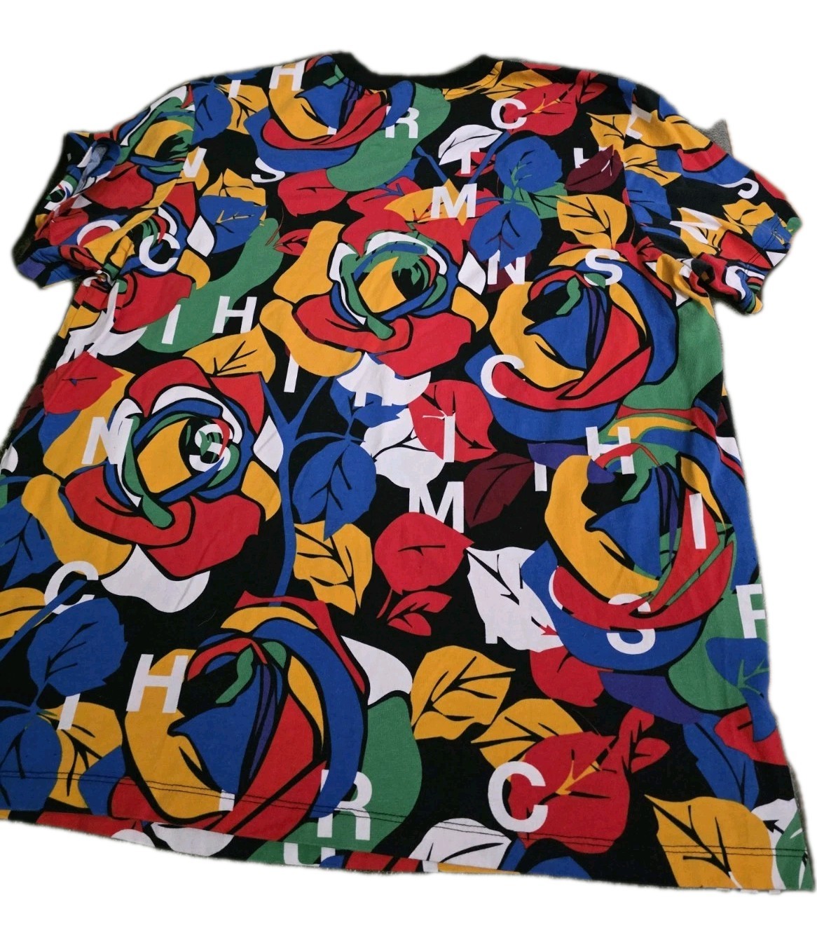 Adidas Originals US Size L RICH MNISI All Over Print Loose Tee T Shirt Top