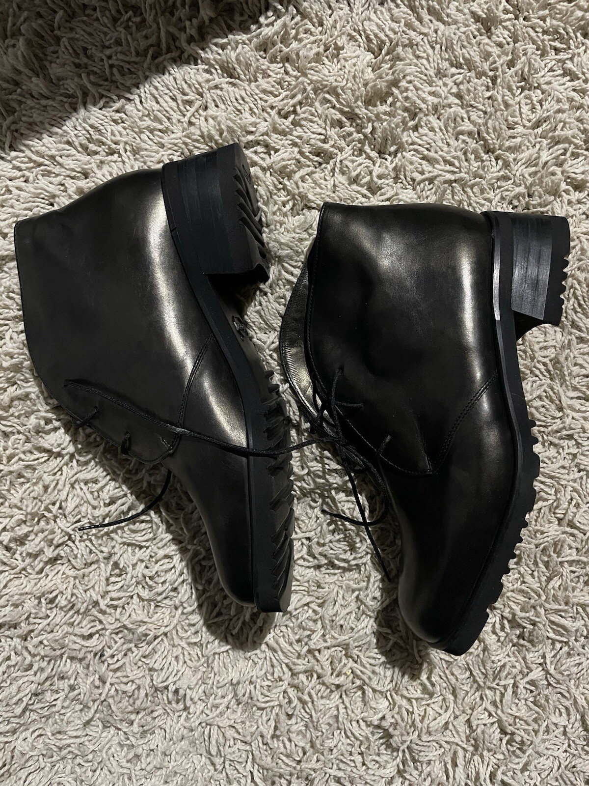 Vintage Leather Celeste by Theresia Morgan Bronze Shoes New in Box Size 7.5