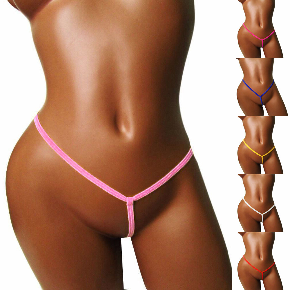 5 Pack Lot Womens G string Thong Panties Bikinis T back Sexy Underwear Lingeries
