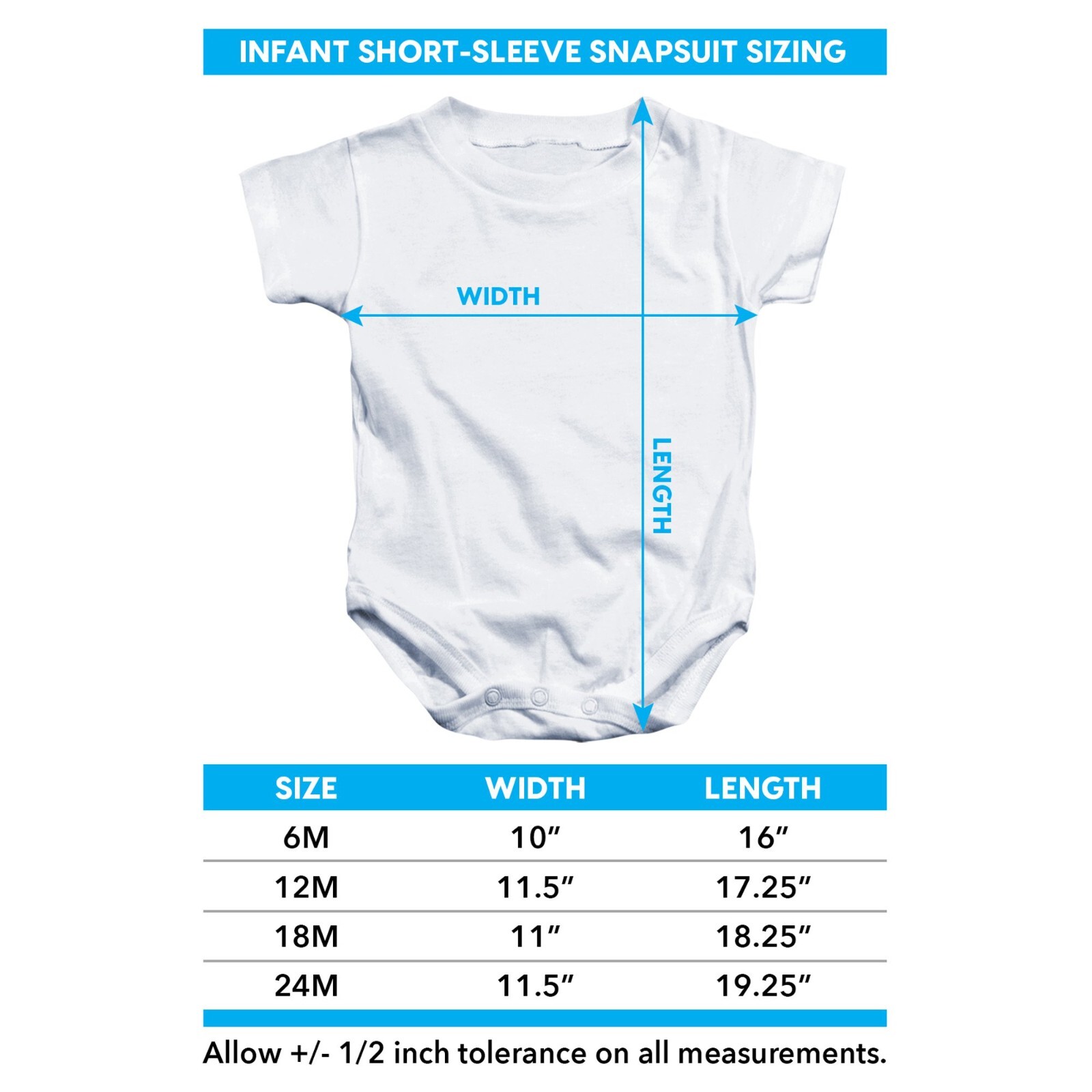 Star Trek I Just Boldly Went Infant Snapsuit – 18 Month NEW