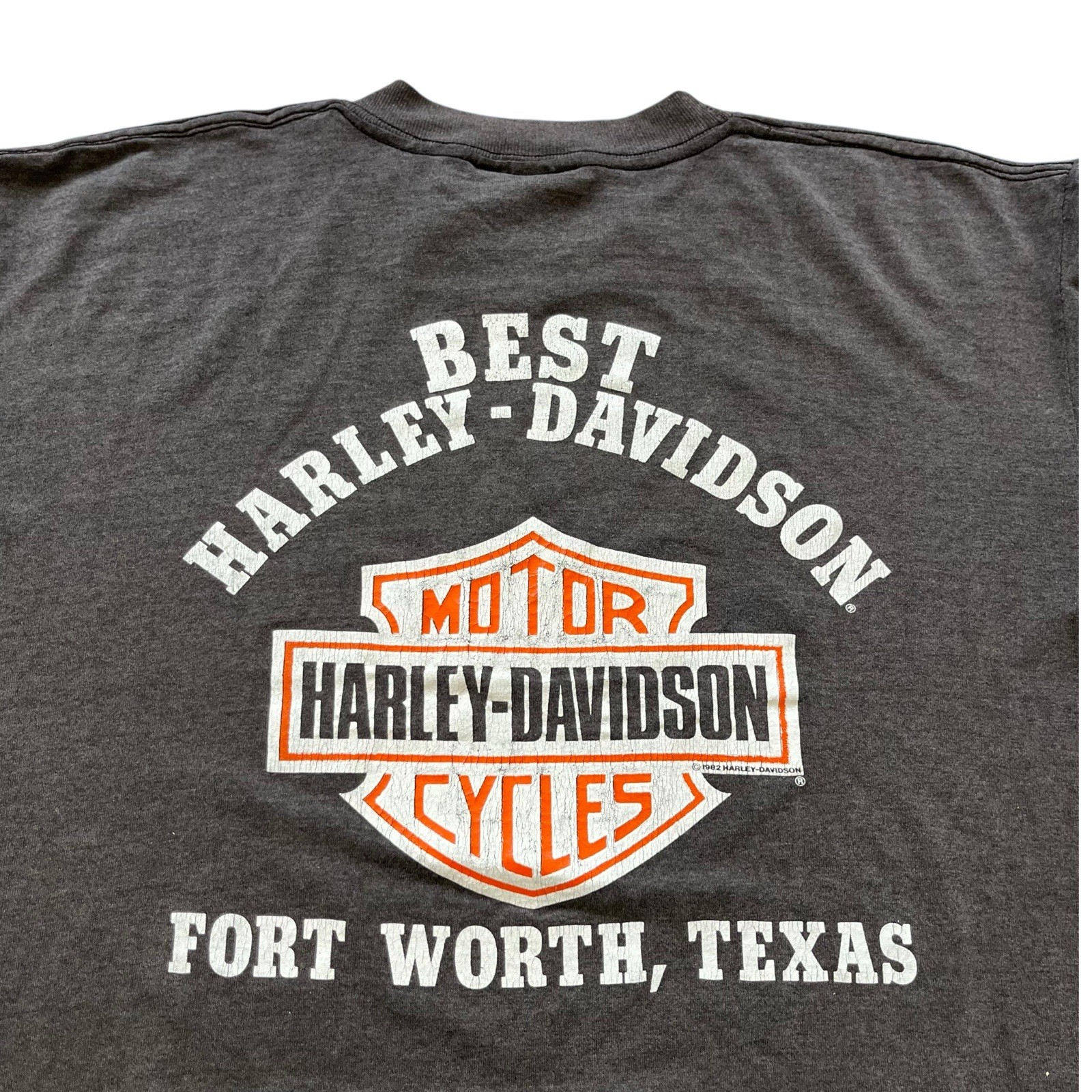Vintage 1988 Harley-Davidson HOLOUBEK T-shirt We Mutually Pledge XL Faded W Wear