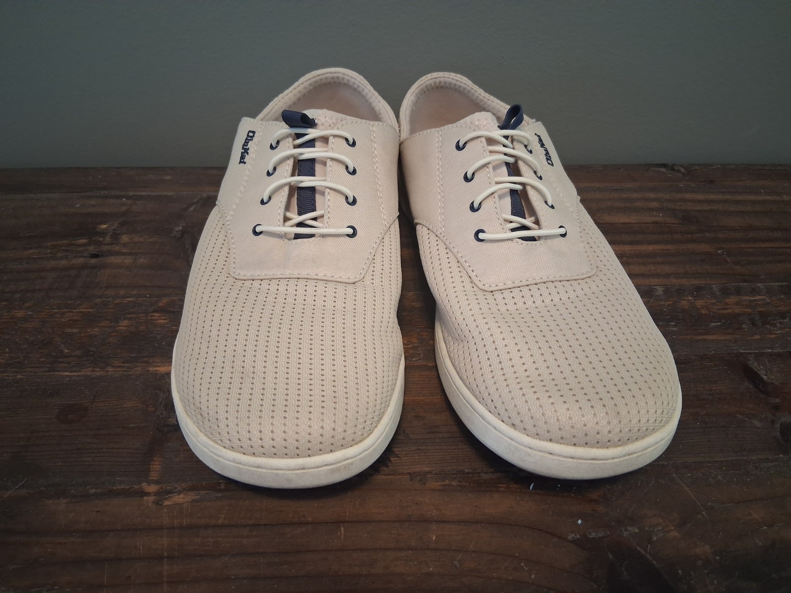 olukai nohea moku shoes mens size 8.5 clay color worn 1time