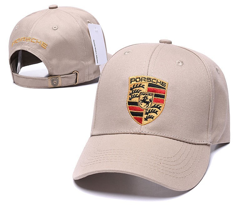 Porsche Embroidered logo hat tradition Baseball cap Golf hat Adjustable