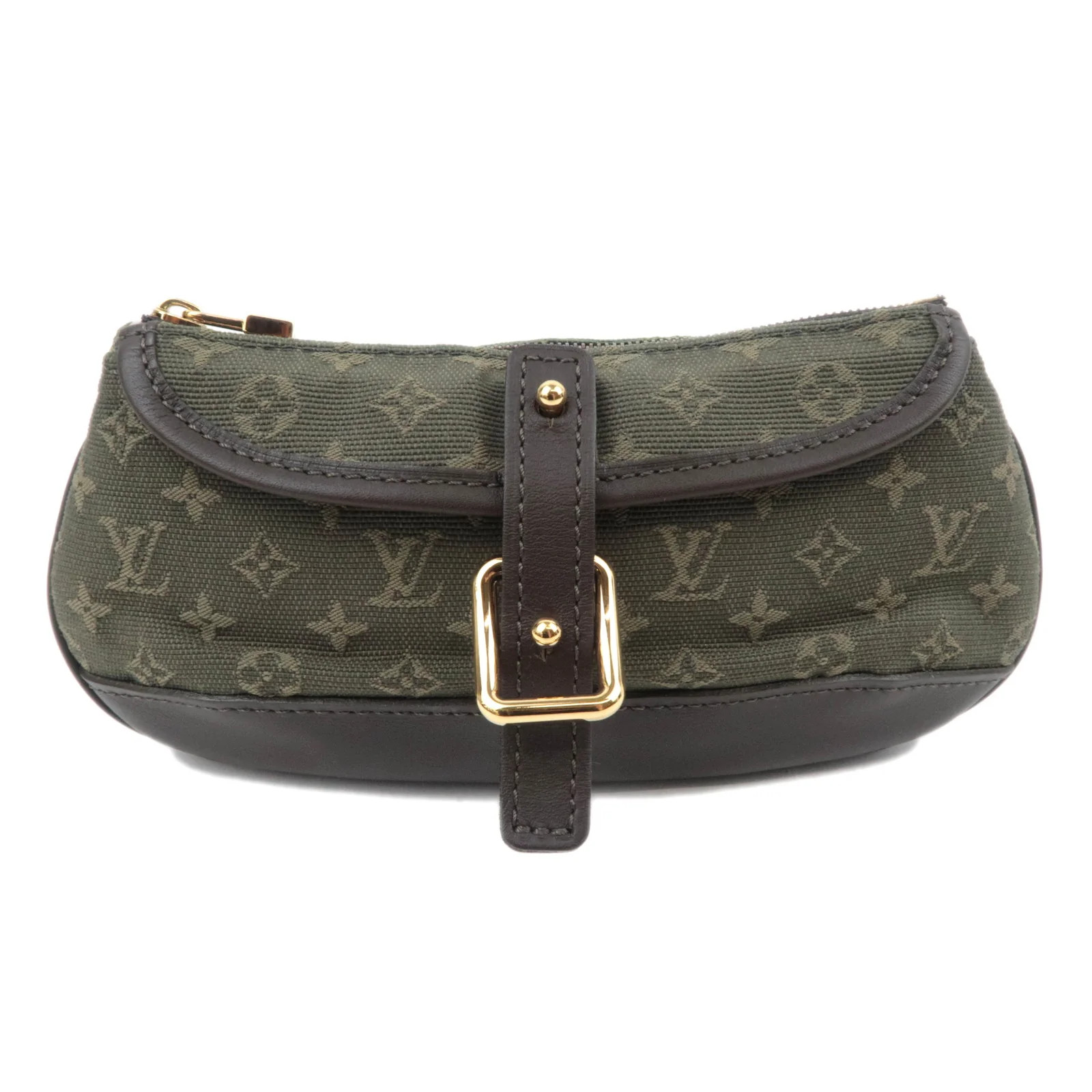 Louis Vuitton Monogram Mini Anne Sophie Mini Pouch TST Khaki M92698 Authentic