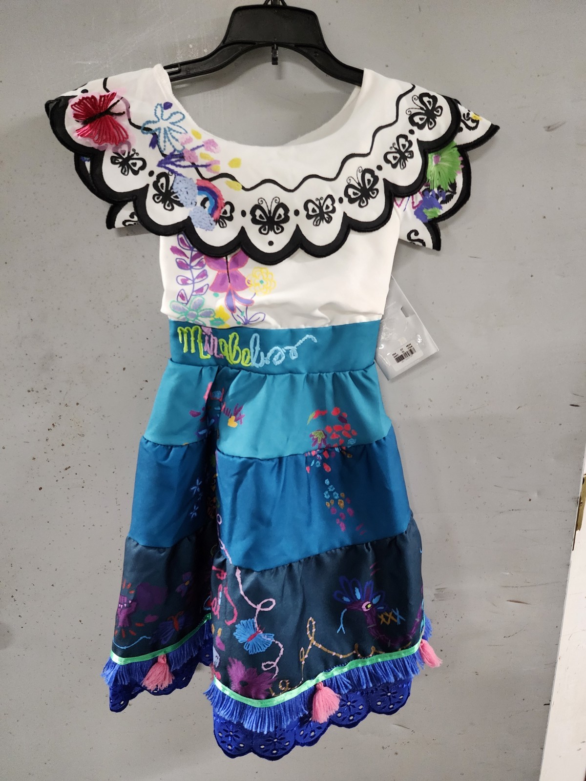 Disney Encanto Mirabel Madrigal Dress Sz 3-10 Costume Dress,plain,NWT SHIPS FREE