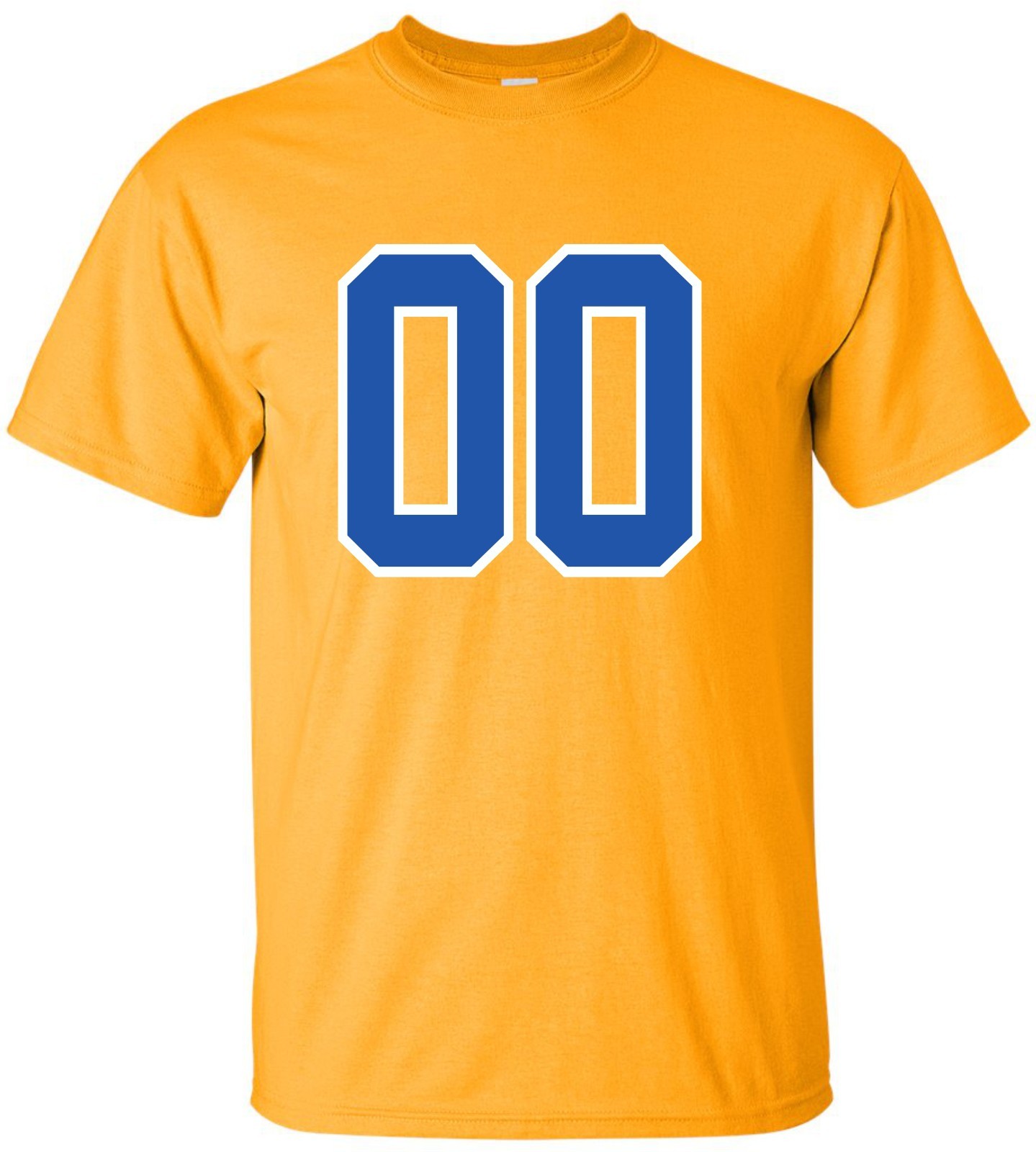 Custom “ANY Number” T-Shirt 2 Color # football hockey lacrosse basketball league