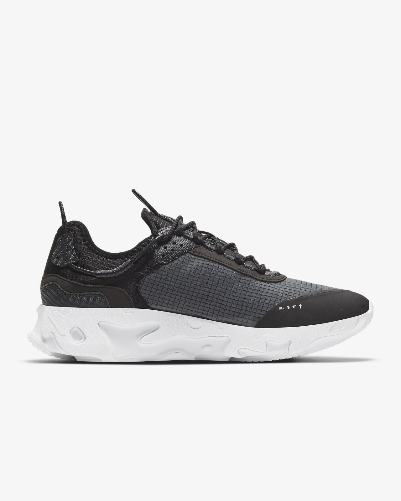 Men’s Nike React Live Running Shoes, CV1772 003 Multi Sizes Black/Dark Smoke Gre