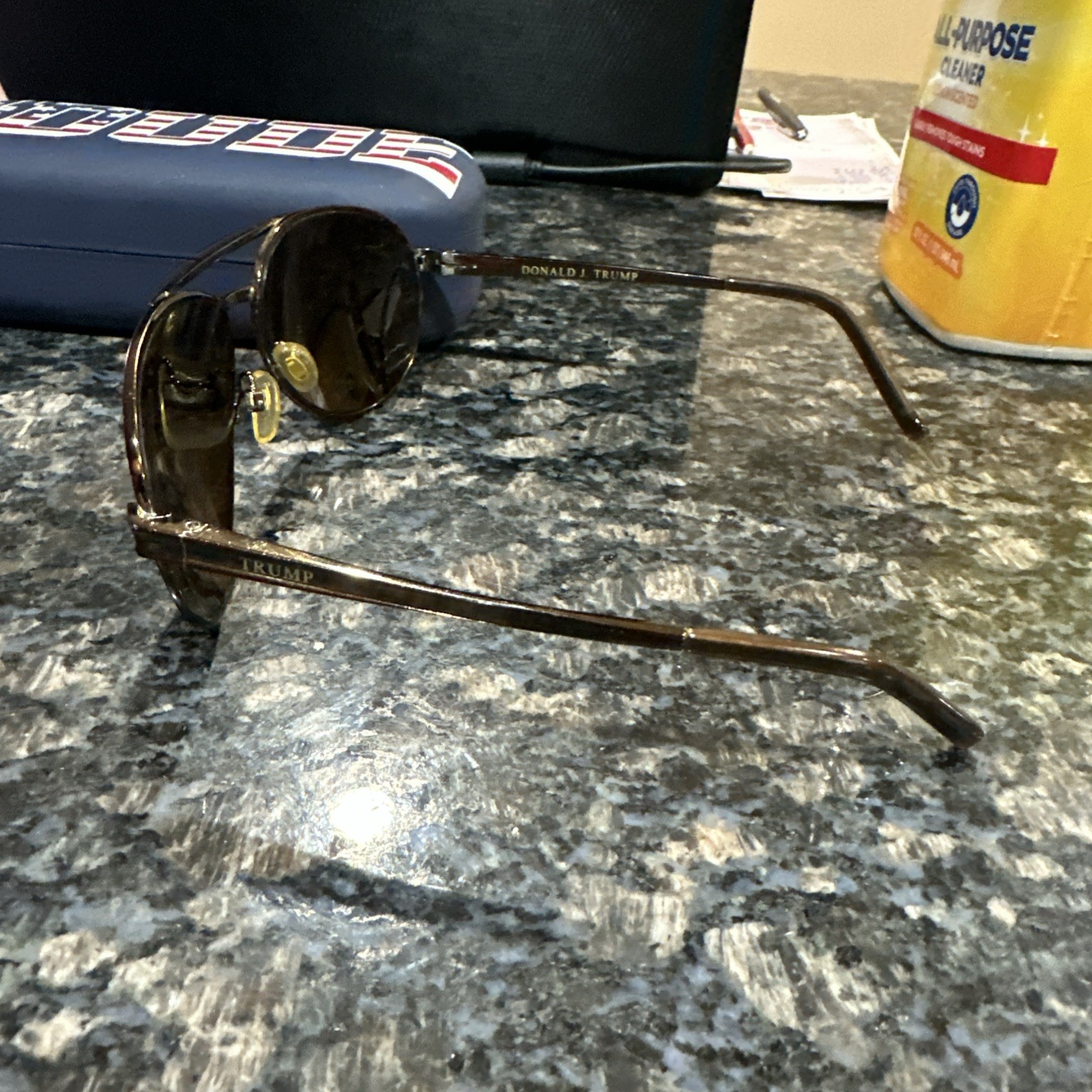 Sunglasses Donald J. Trump Signature Collection TR112013 Aviator Brown Lenses