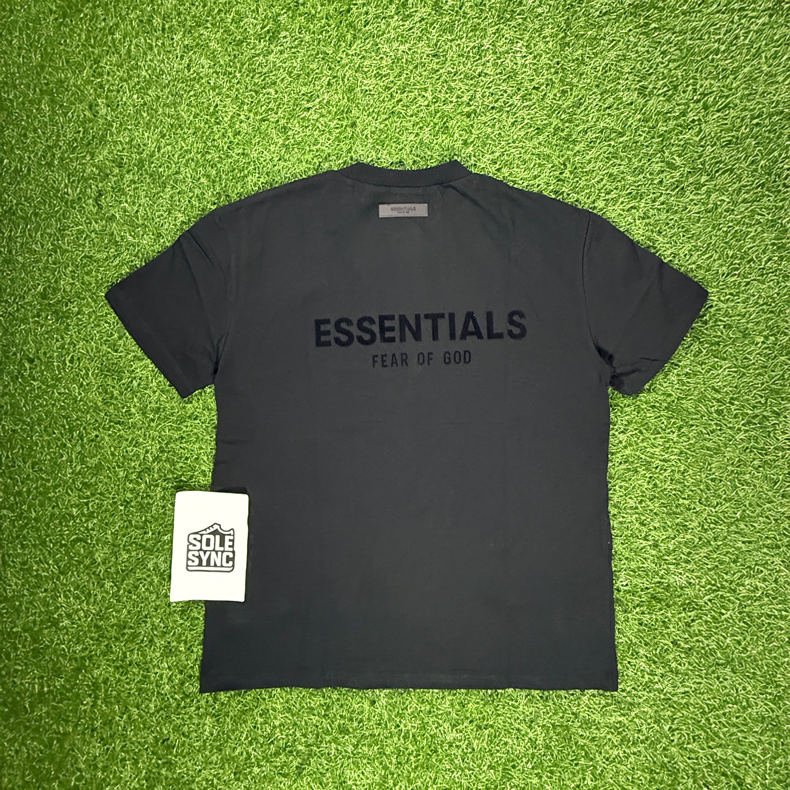 Fear of God Essentials T-Shirt SS22 Stretch Limo Black – 100% Authentic (XS-XL)