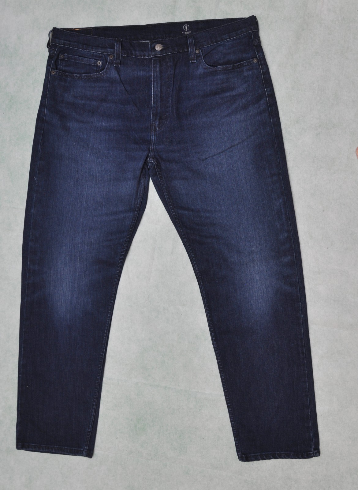 Levi’s 502 Jeans Men 38 x 32 All Seasons Tech Dark Wash Straight High Rise Pant