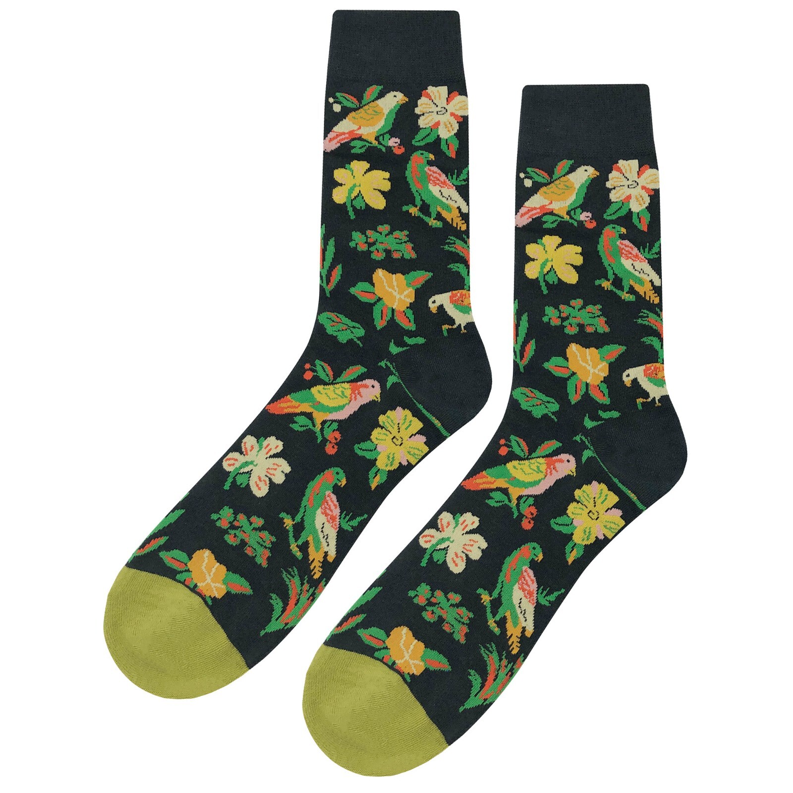NWT Bird #2 Dress Socks 4 Pack Novelty Men 8-12 Crazy Fun Sockfly
