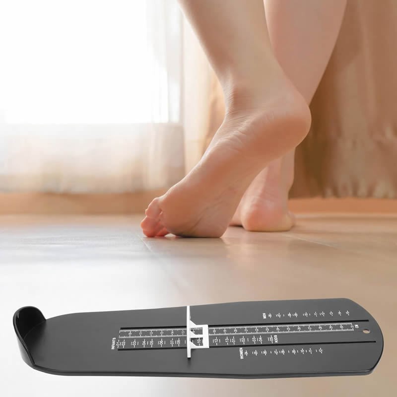 US Shoe Size Foot Measuring Gauge for Adults & Kids, Home Foot Measurement Tool