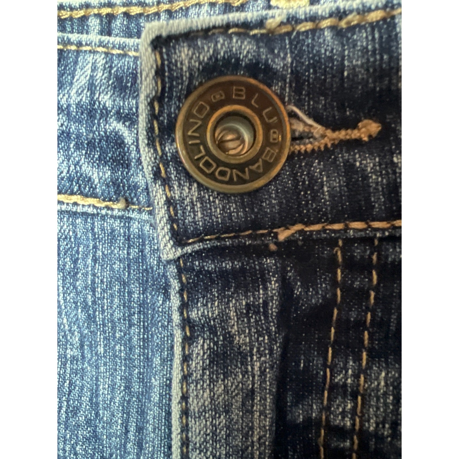 Classic Curvy Fit Straight Leg Jeans 20W Plus Denim Wash Bandolino Blu Mandie