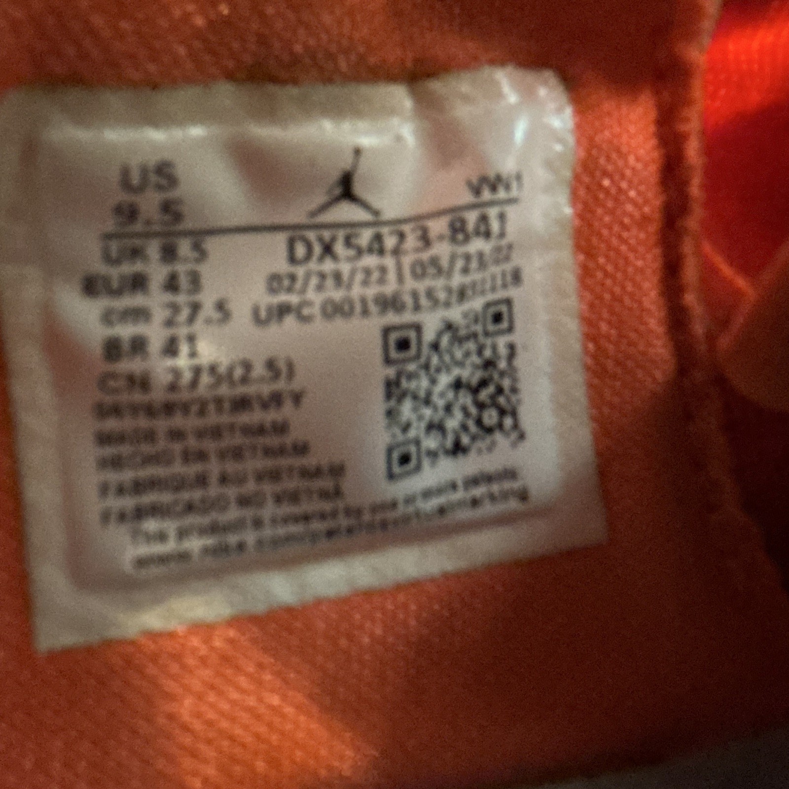 Jordan Zion 2 Hyper Crimson Mid Top Basketball Sneakers DX5423-841 Men’s 9.5
