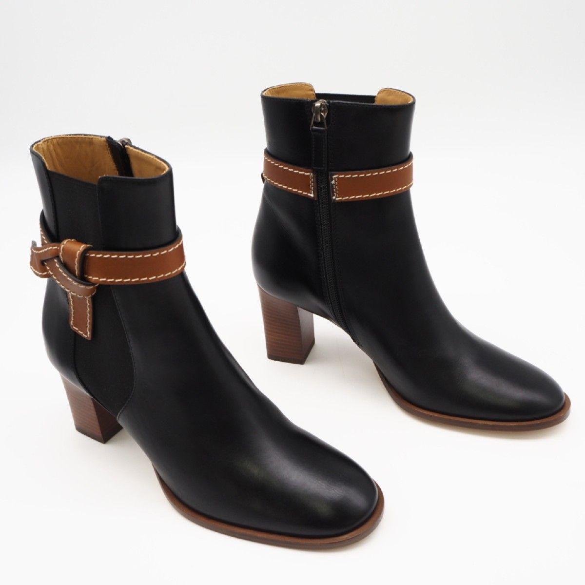 Loewe Women Shoes Returns Accepted Within 3 Days Gate Leather Side Gore Boots 8L
