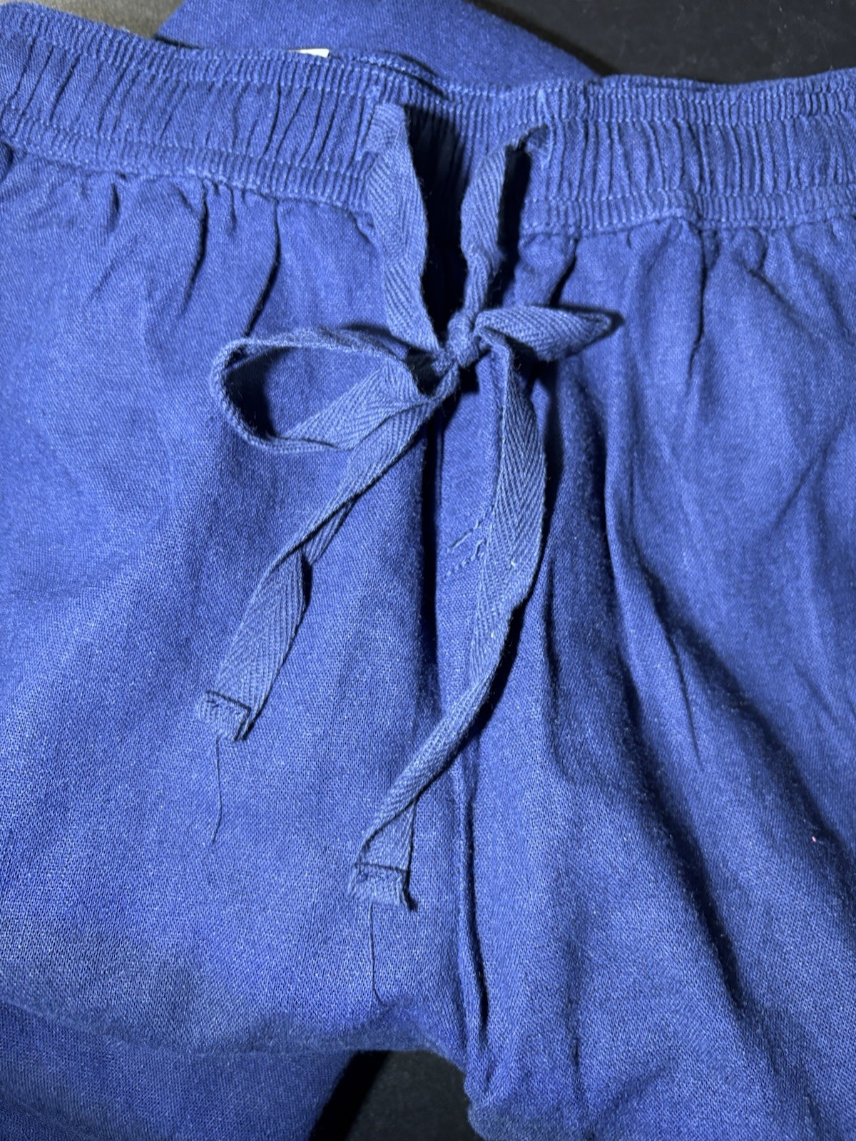Briggs Women’s Pull-On Linen Blend Pant, Navy, Small