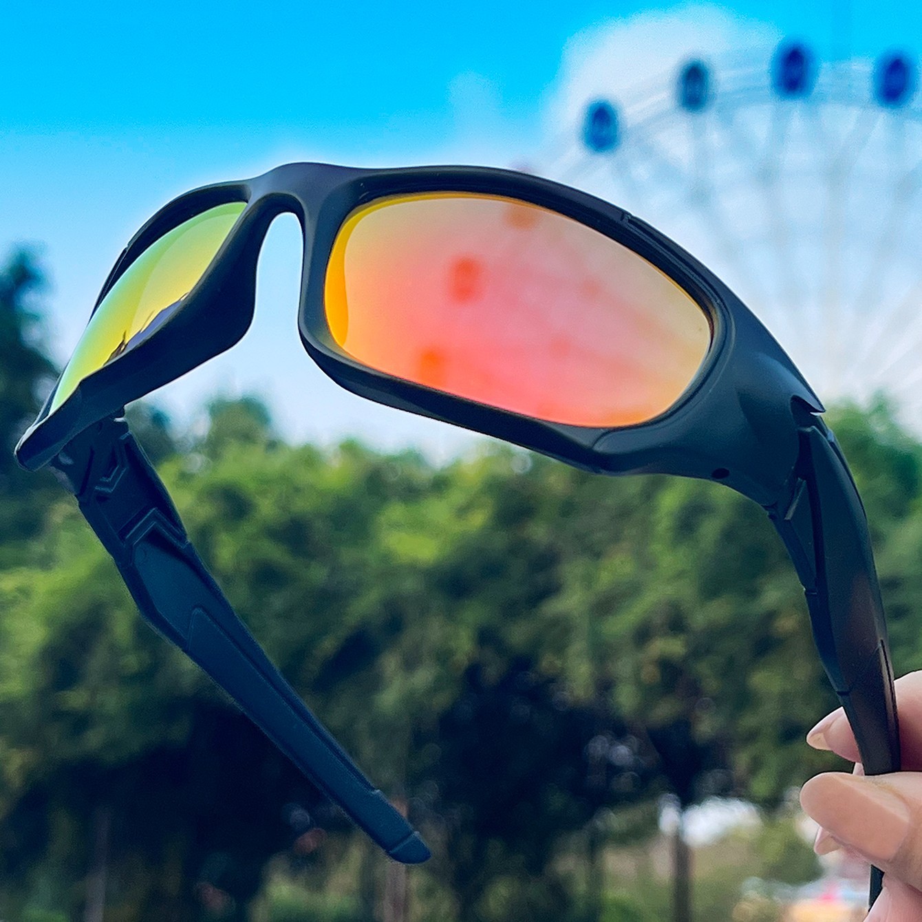 Polarized Sports Sunglasses Outdoor Cycling Driving Fishing Glasses UV400 Goggle