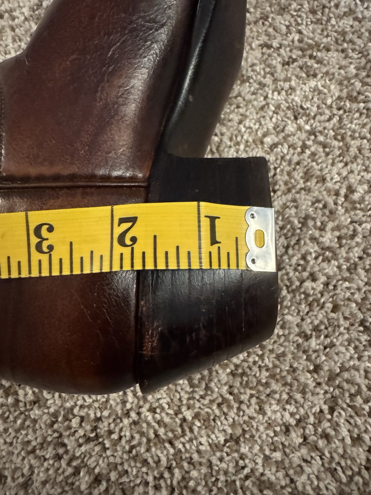 Lucchese 1883 Cutter Bill Cowgirl Boots 6.5A B/O Goat Leather Kennedy Pull On