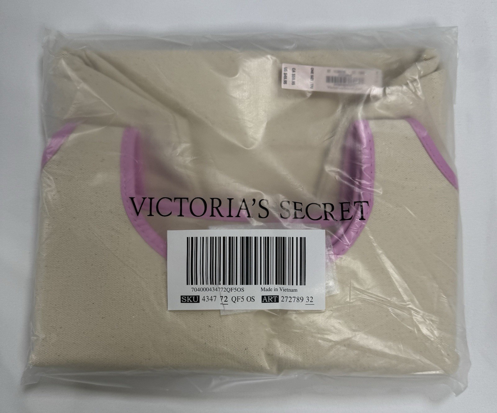 New Victoria’s Secret Ombré Monogram Logo Tote Bag Weekender NWT Purse VS