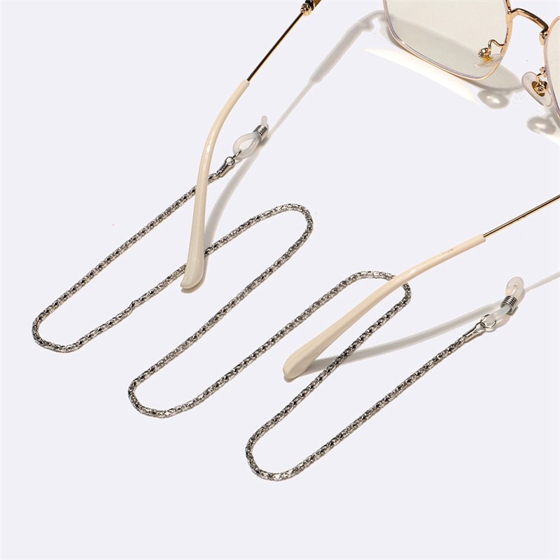 Hollow Chain Chain Glasses Metal Glasses Walking Accessories Color Optional