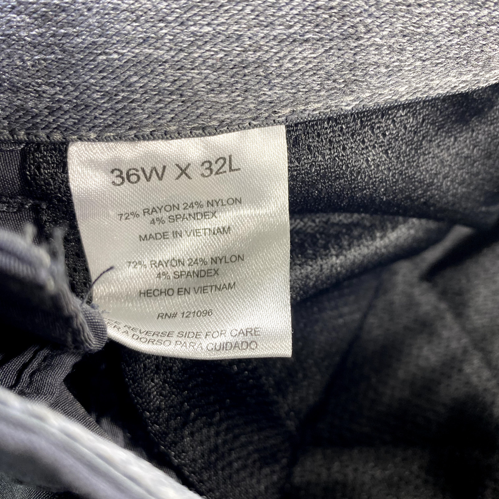 Copper & Oak All Day Tech Pants Mens 36×30 Gray Performance Stretch Golf Chino ^