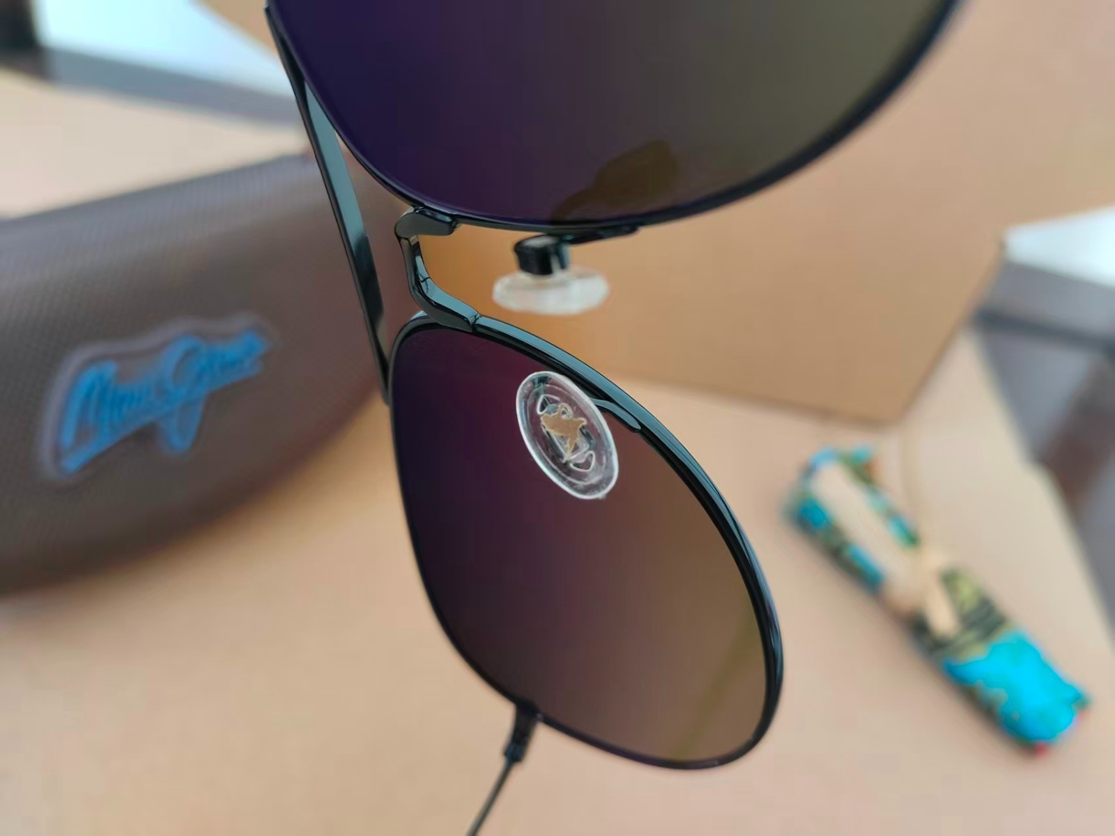 Authentic Maui Jim Cliff House Fishing Driving UV400 Men’s Polarized Sunglasses