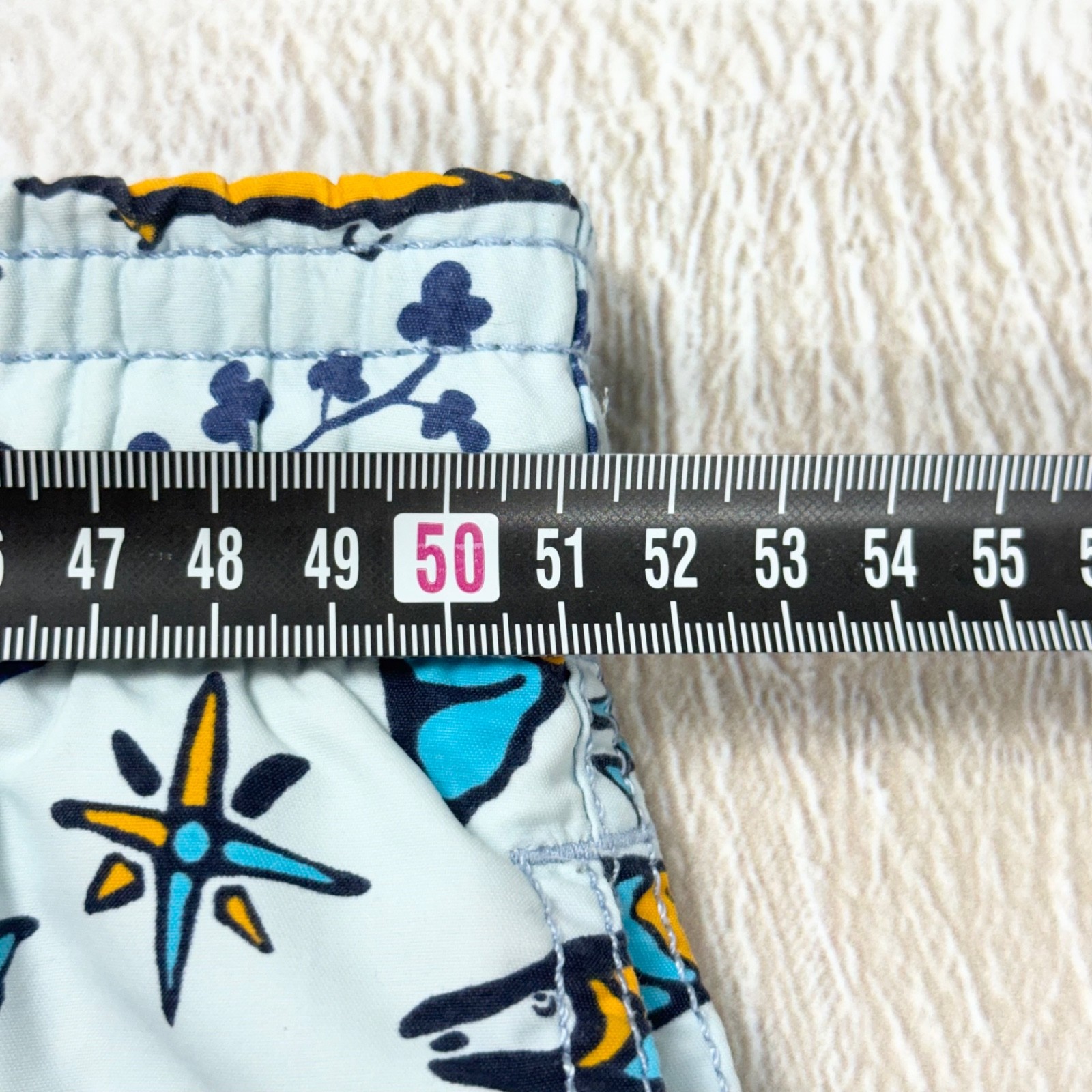 Vilebrequin Men’s Luxury Moorea Fish Print Blue Swim Shorts Trunks Size XXL