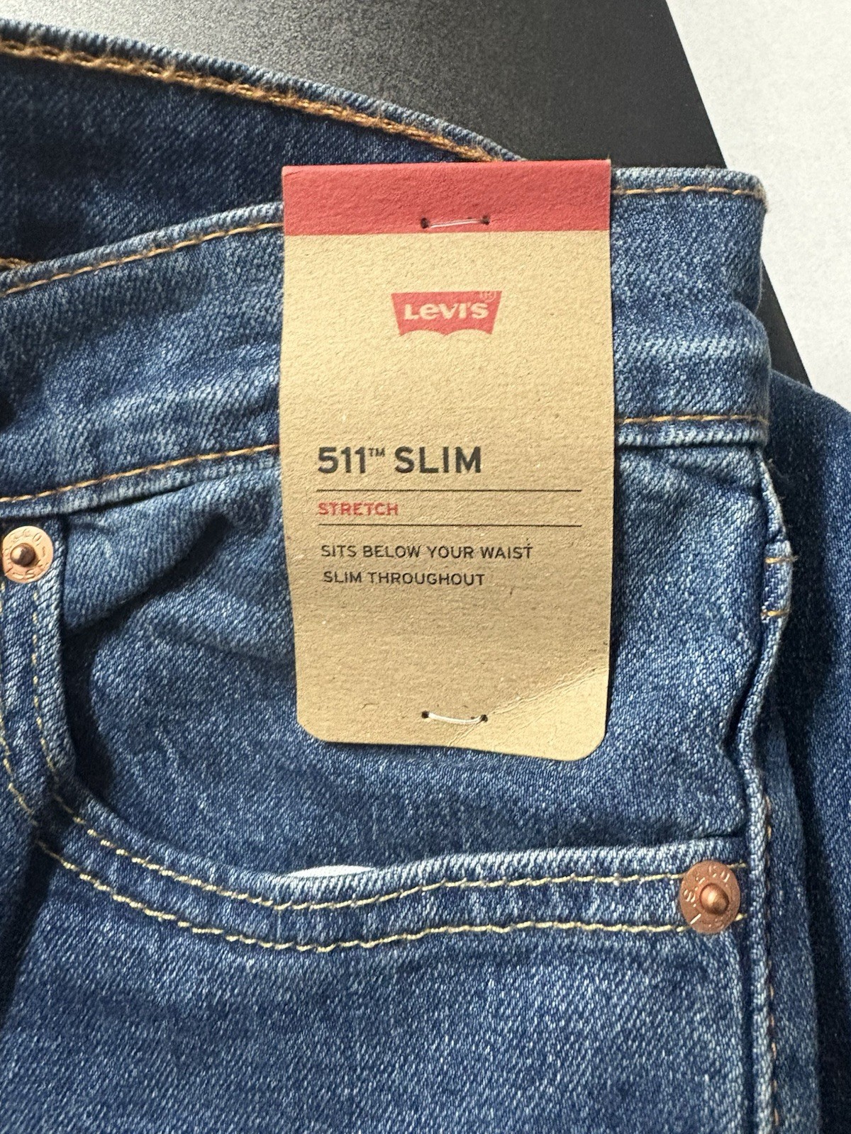 levi 511 slim stretch jeans