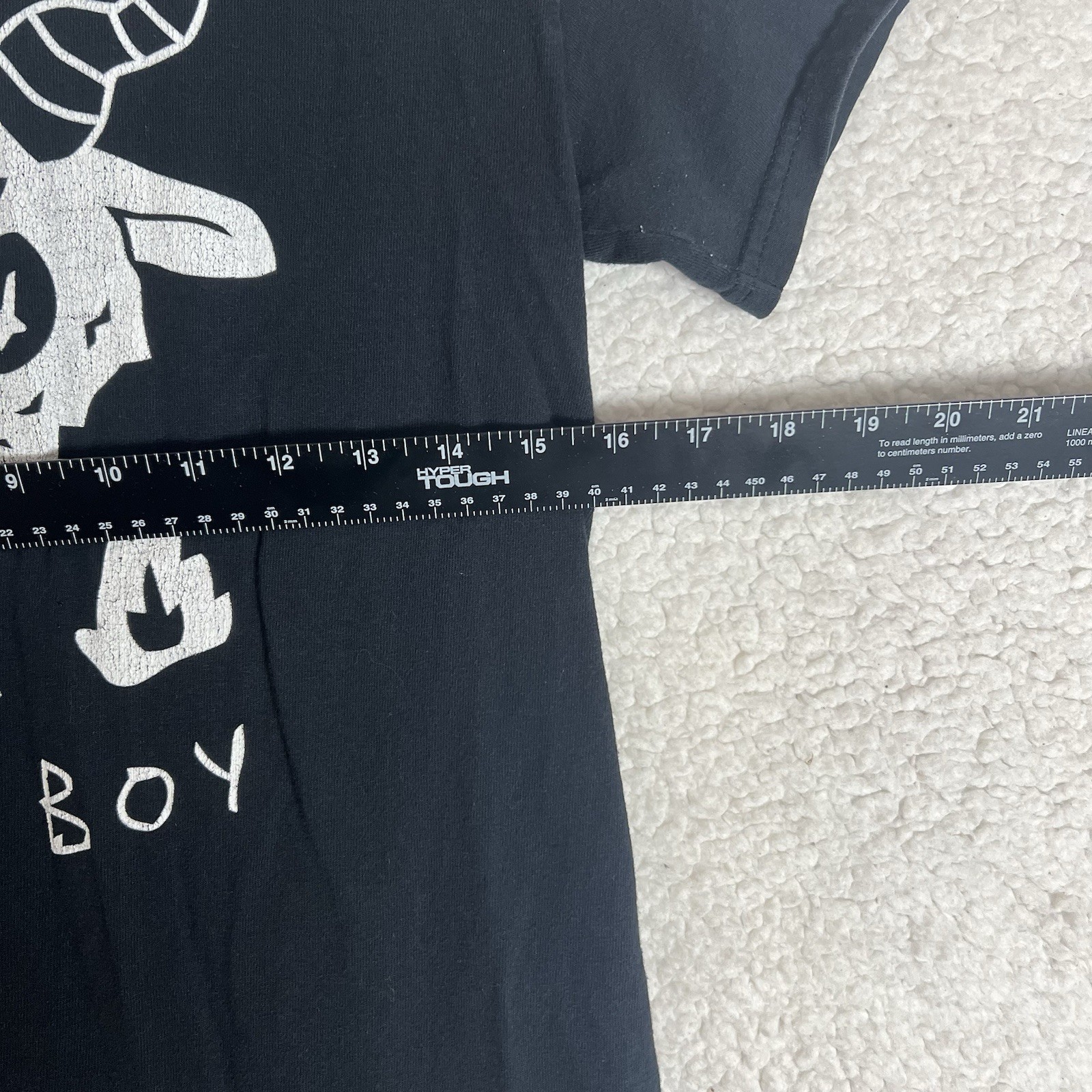 Gildan Ultra Cotton Black Short Sleeve Shirt “Spicy Heck Boy” Small