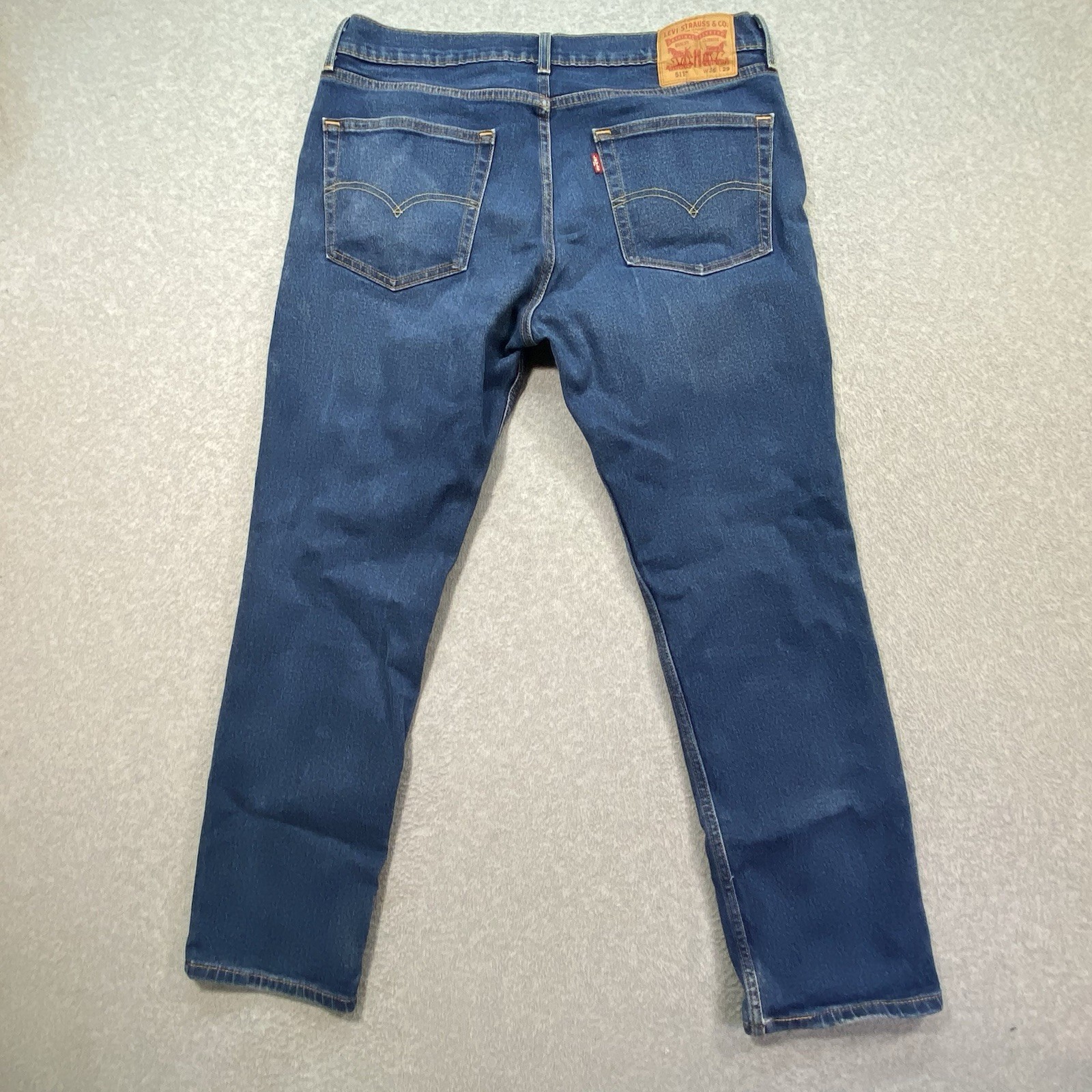 Levi’s 511 All Seasons Tech Regular Medium Washed Blue Jeans Men’s 36×29 Denim