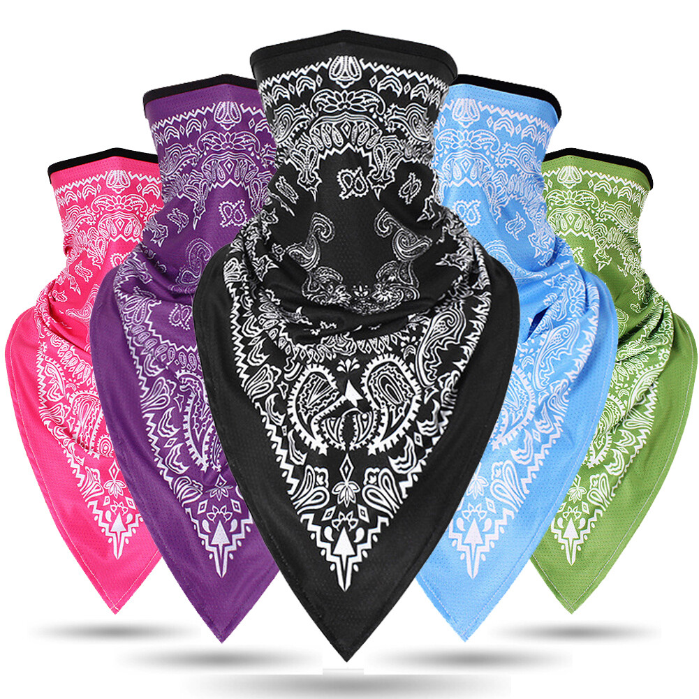 UV Sun Protection Neck Gaiter Tube Face Mask Bandana Sports Cycling Scarf Cover