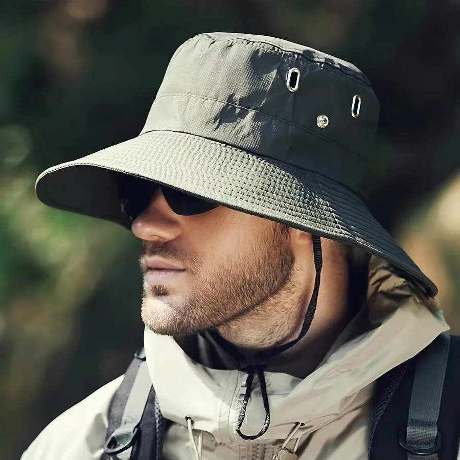 UV Protective Sun Hat- Breathable Wide Brim for Men/Women,Summer Fishing&Camping