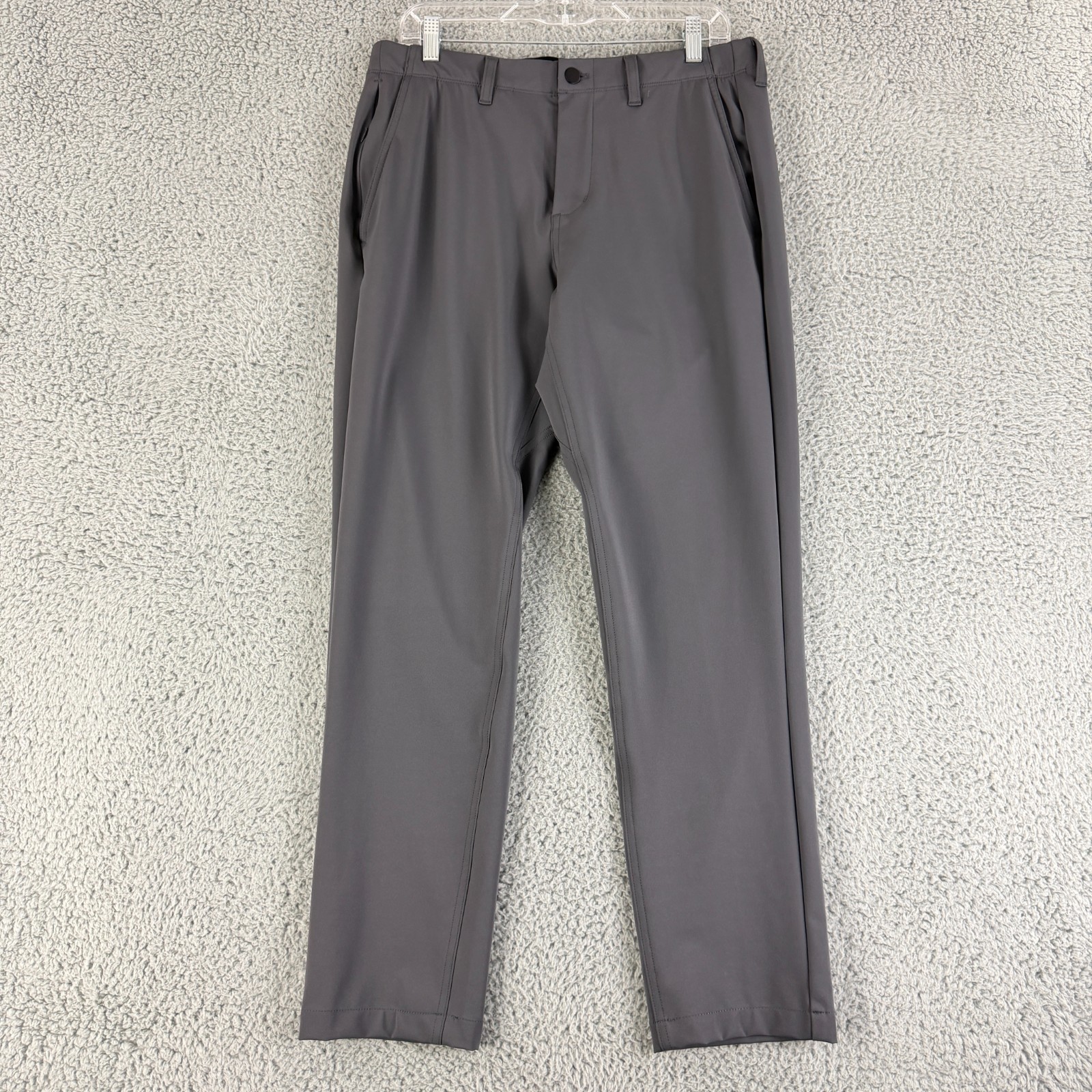 Cozy Earth Everywhere Chino Pants Mens Size 33×30 Gray Straight Leg Golf Casual