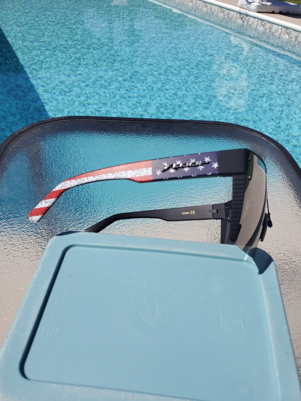 Patriotic Sunglasses American Flag Design