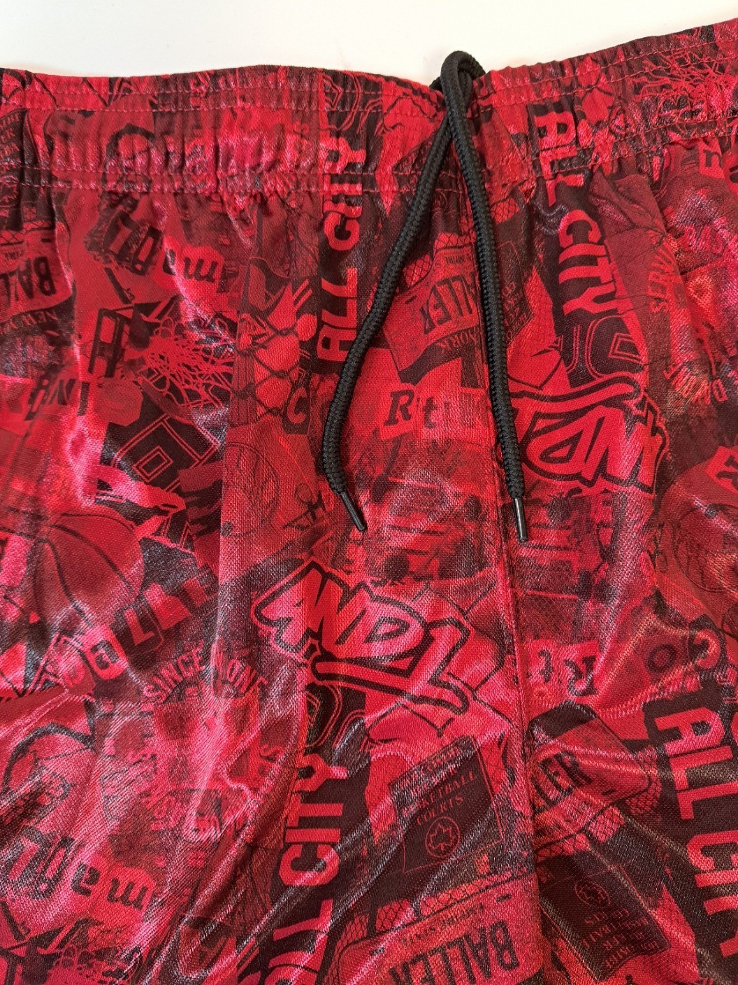 And1 Mens Shorts Basketball Gym Core 11″ Inseam S M L 2XL 3XL Black RED New
