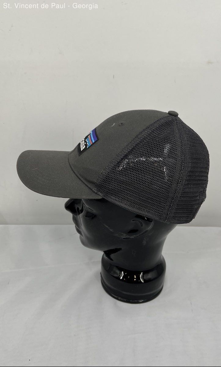 Patagonia P6 LoPro Snapback Trucker Hat Gray Mesh Back Six Panel NetPlus One Sz