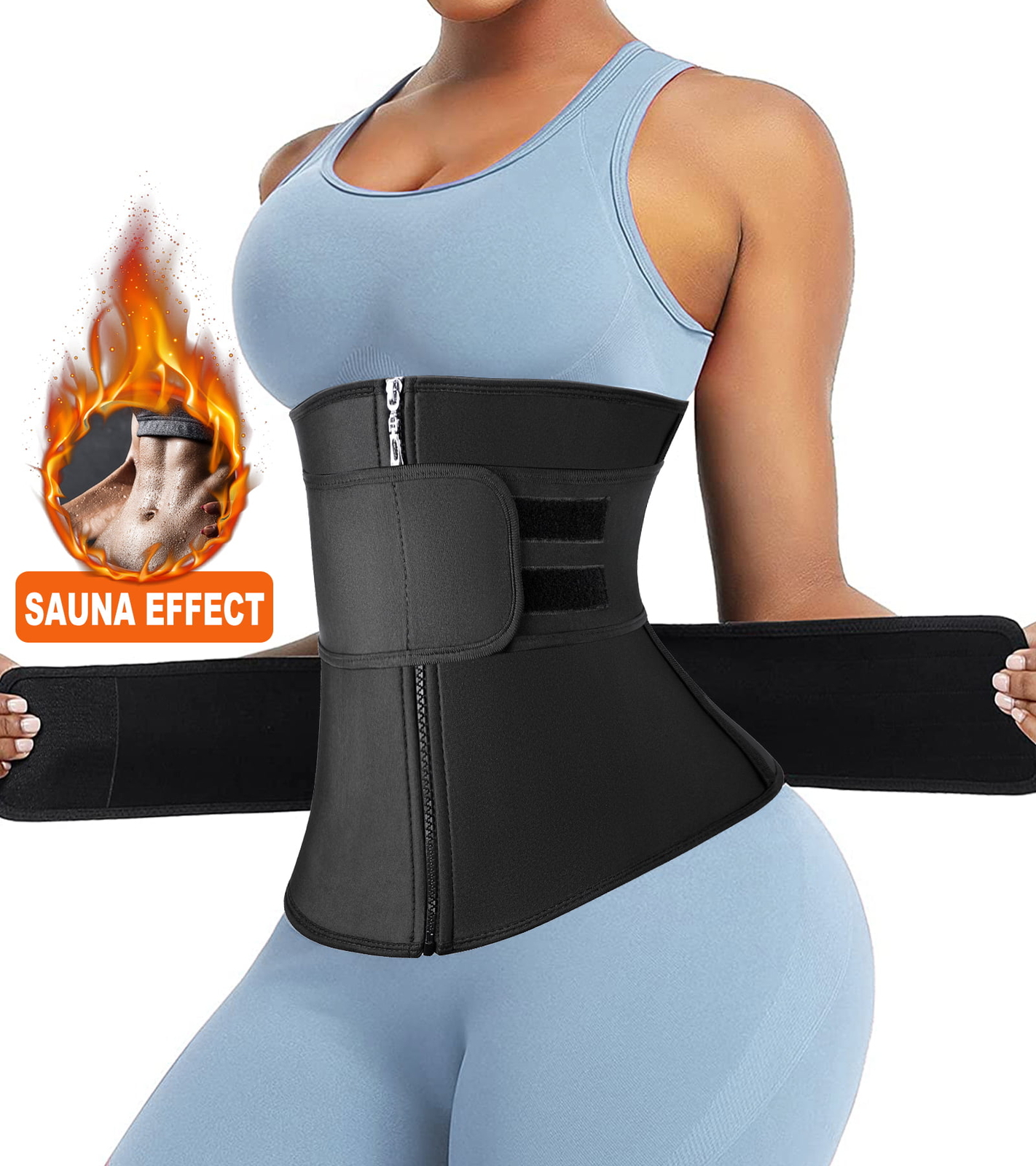 Fajas Para Adelgazar Reductoras Abdomen Faja De Ejercicio Para Mujer Hombres Gym