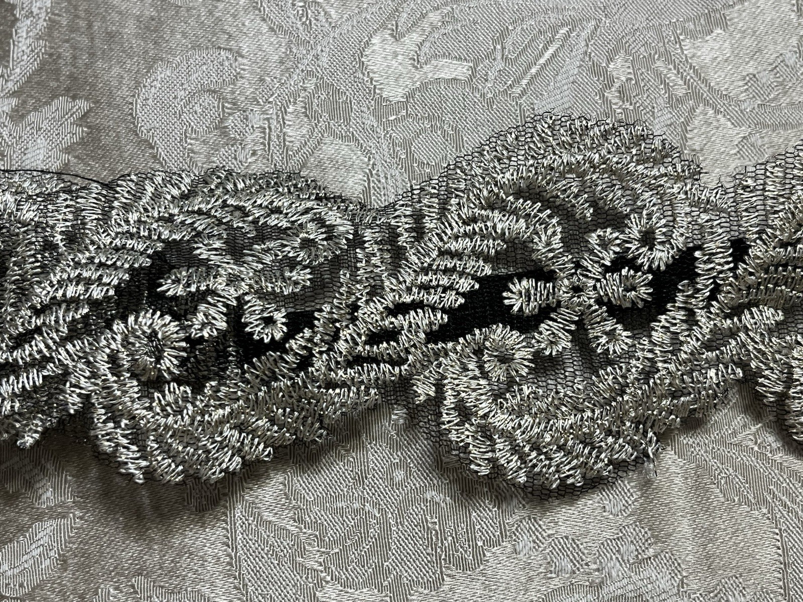 Women Lace Headband Stretch Hairband Elegant Wide Headwrap