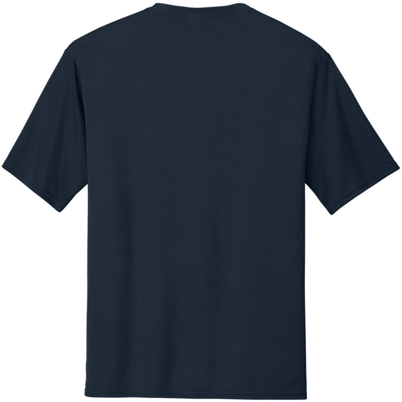 Solid Performance Military T-Shirts 100% Polyester Moisture Wicking Tee, 6-Pack