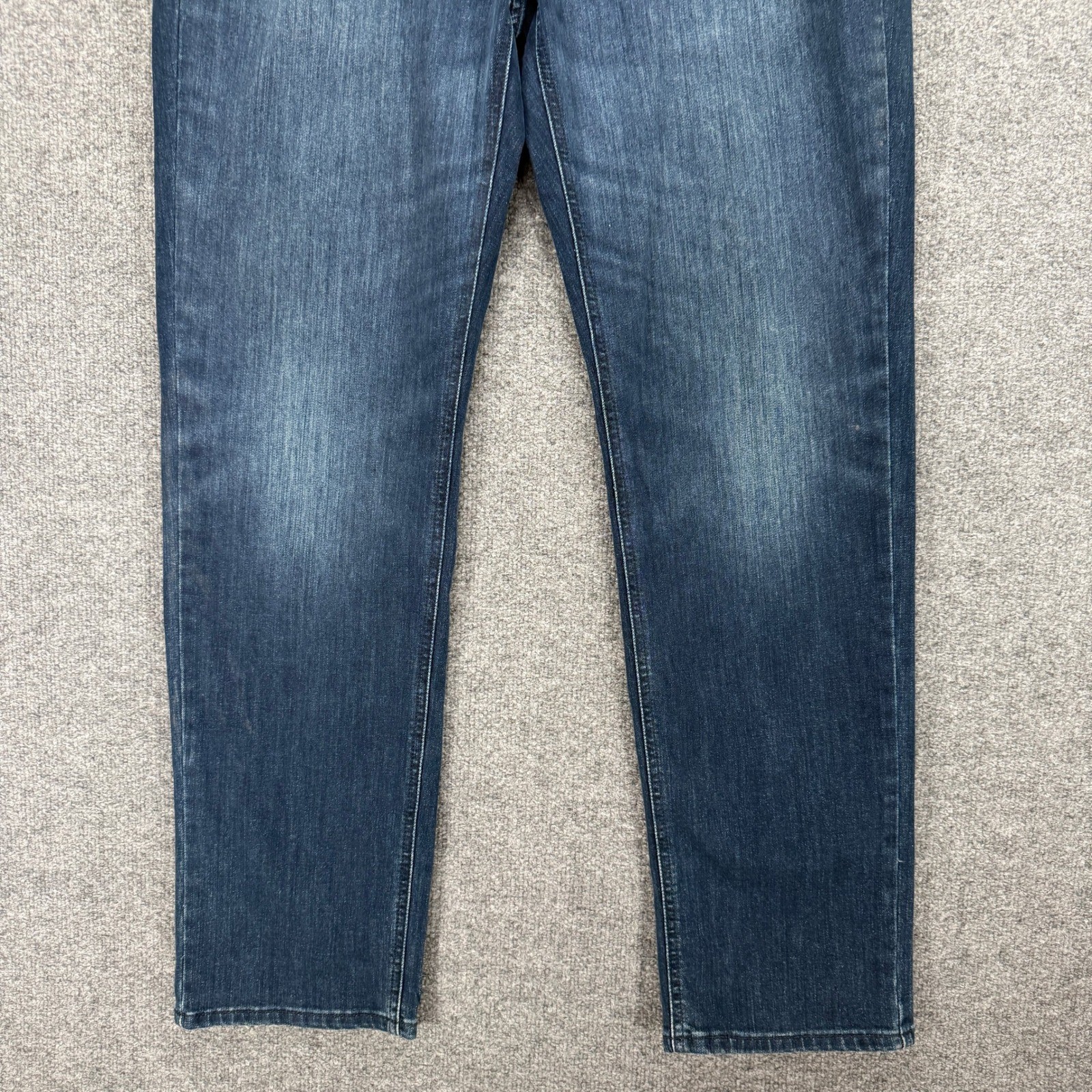 Levis 541 All Seasons Tech Jeans Mens 38×34 Blue Athletic Taper Stretch Denim