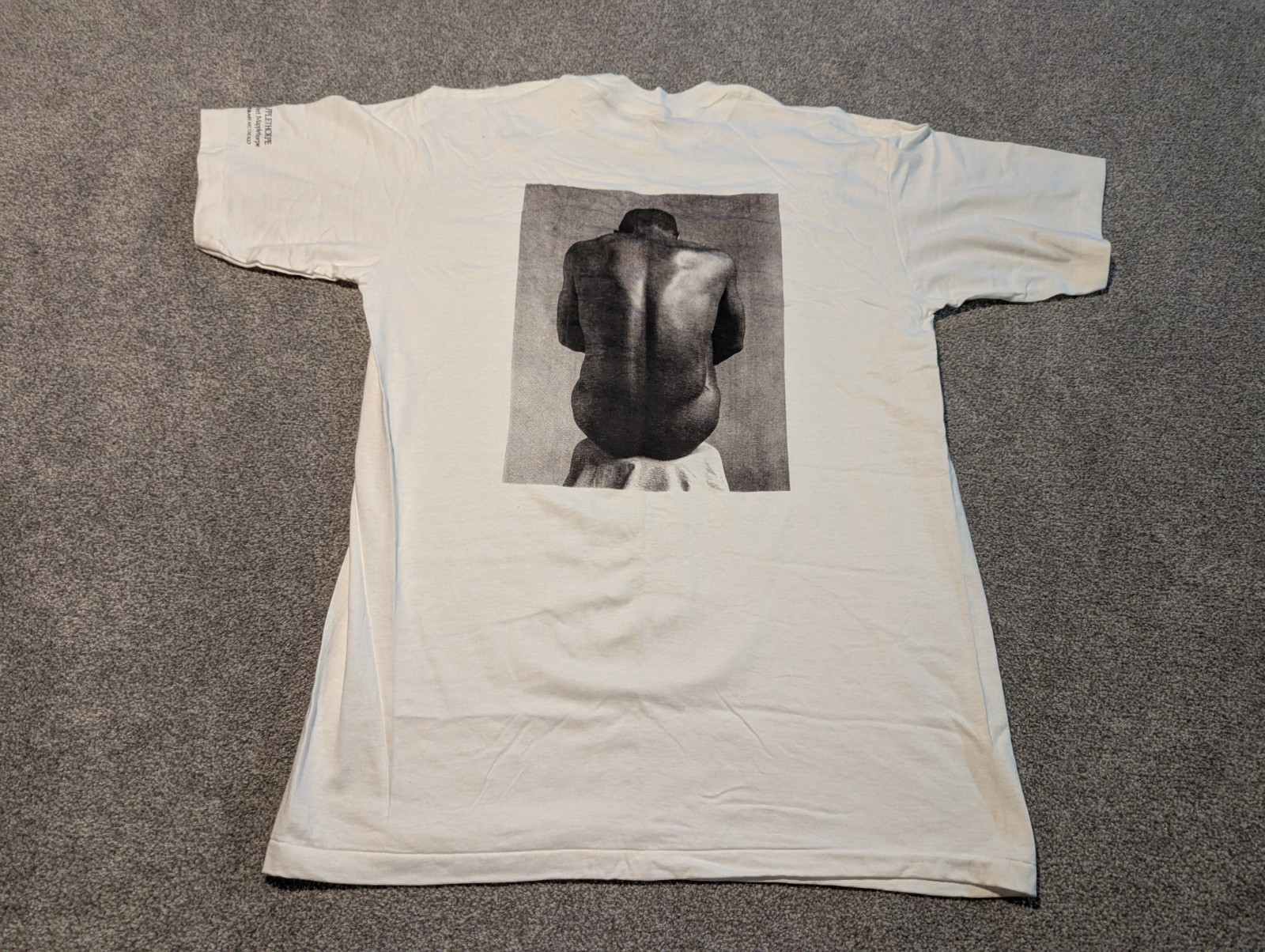 Vintage Robert Mapplethorpe Shirt Mens XXL Ajitto Art 1980s Museum Deadstock